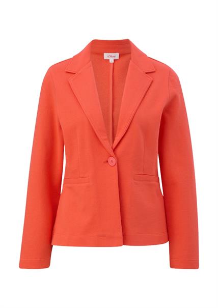 Sweatshirt Jacke orange