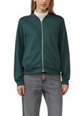 Sweatshirt Jacke petrol