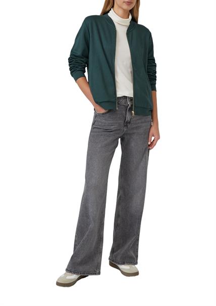 Sweatshirt Jacke petrol