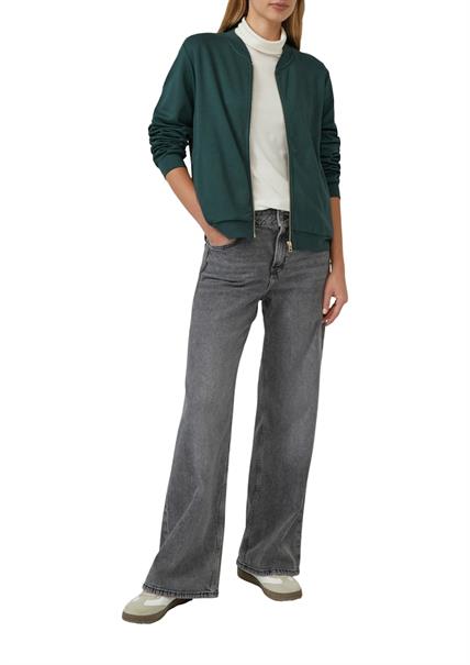 Sweatshirt Jacke petrol