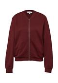 Sweatshirt Jacke rot