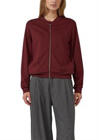 Sweatshirt Jacke rot