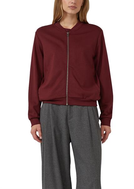 Sweatshirt Jacke rot