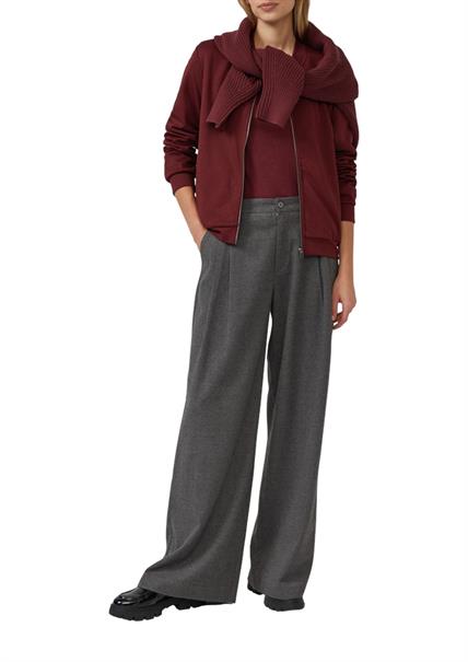 Sweatshirt Jacke rot