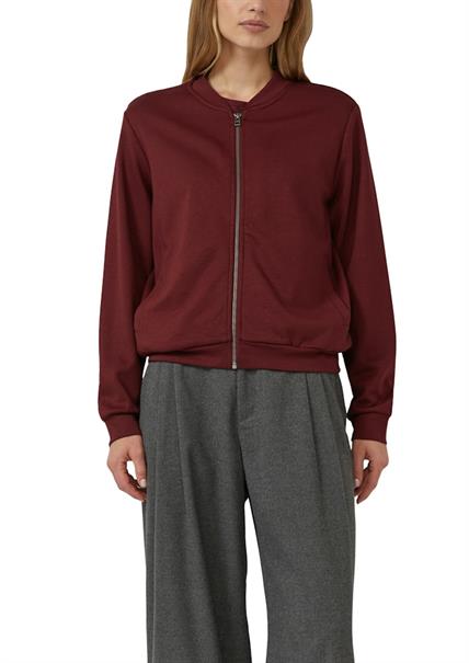 Sweatshirt Jacke rot