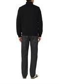 Sweatshirt Jacke schwarz