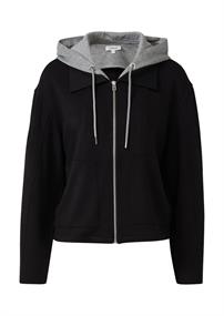 Sweatshirt Jacke schwarz