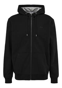 Sweatshirt Jacke schwarz