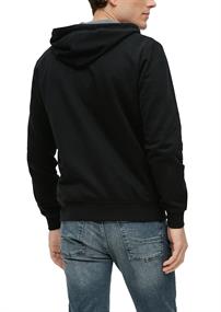 Sweatshirt Jacke schwarz