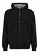 Sweatshirt Jacke schwarz