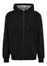 Sweatshirt Jacke schwarz