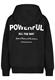 Sweatshirt mit Backprint black