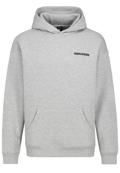 Sweatshirt mit Backprint grey melange standard 1