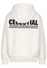 Sweatshirt mit Backprint ivory white