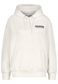 Sweatshirt mit Backprint ivory white