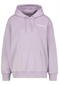 Sweatshirt mit Backprint orchid lavender