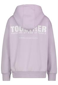 Sweatshirt mit Backprint orchid lavender