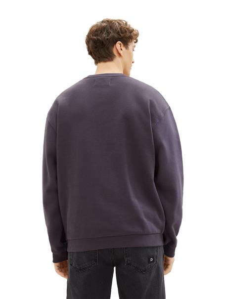Sweatshirt mit Bio-Baumwolle coal grey