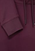 Sweatshirt mit Kapuze burgundy red