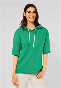 Sweatshirt mit Kapuze cheeky green melange
