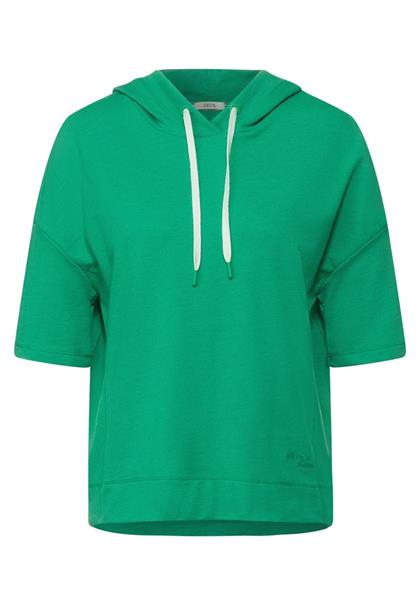 Sweatshirt mit Kapuze cheeky green melange