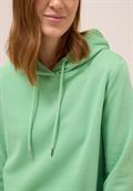 Sweatshirt mit Kapuze fennel green