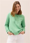 Sweatshirt mit Kapuze fennel green