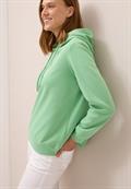 Sweatshirt mit Kapuze fennel green