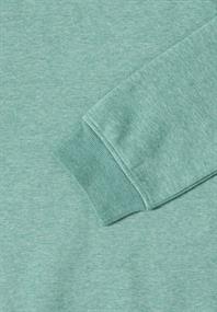 Sweatshirt mit Kapuze jewel green melange