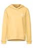 Sweatshirt mit Kapuze light sunset yellow