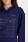 Sweatshirt mit Kapuze midnight