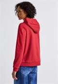 Sweatshirt mit Kapuze racing red