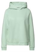 Sweatshirt mit Kapuze serene green