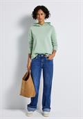 Sweatshirt mit Kapuze serene green