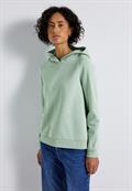 Sweatshirt mit Kapuze serene green