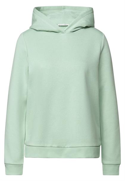 Sweatshirt mit Kapuze serene green