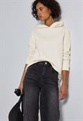 Sweatshirt mit Kapuze soft beige