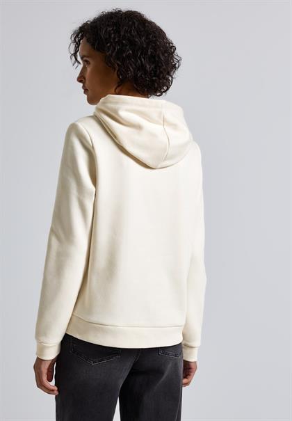 Sweatshirt mit Kapuze soft beige