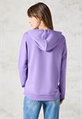 Sweatshirt mit Kapuze wild lilac