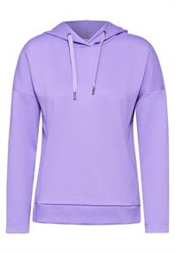 Sweatshirt mit Kapuze wild lilac