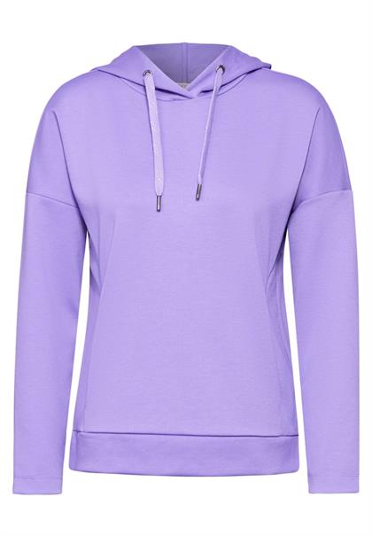 Sweatshirt mit Kapuze wild lilac