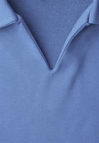Sweatshirt mit Kragen bonnet blue