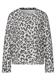 Sweatshirt mit Leo-Muster heather grey mel.