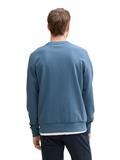 Sweatshirt mit Logo-Badge mystical blue