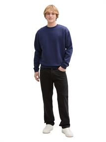 Sweatshirt mit Logo-Print dark blueberry