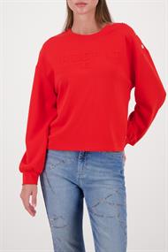 Sweatshirt mit Prägeschrift chilli pepper