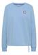 Sweatshirt mit Rundhals und Tunnelzug easy blue