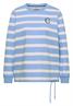 Sweatshirt mit Rundhals und Tunnelzug easy blue