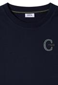 Sweatshirt mit Rundhals und Tunnelzug urban dark blue