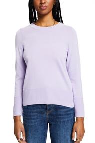 Sweatshirt mit Rundhalsausschnitt lavender